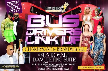 Bus Drivers Linkup – Champagne Brandy Ball 25th Nov 2017 Tottenham