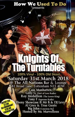 Knights of the turntable Tottenham