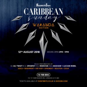 Caribbean Sunday with a very special WAKANDA edition!
