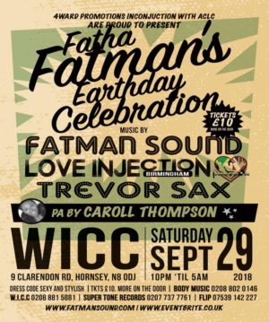 Father Fatman's Earthday birthday Celebration 2018