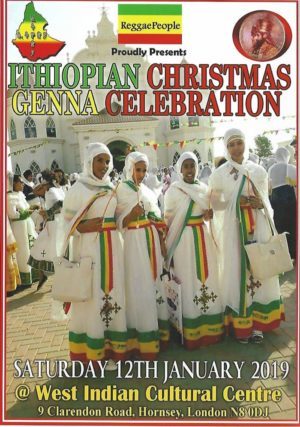 Reggae People Proudly presents A Ithiopian Christmas Genna Celebration (Ethiopian Christmas Genna)