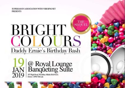 Daddy Ernies Birthday Bash | Bright Colours 2019 Royal Lounge revival reggae