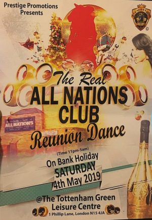 The Real All Nations Club Reunion Dance 2019