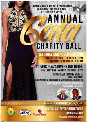 Annual Gala Charity Ball Park Plaza | Jamaica Basic Schools Foundation