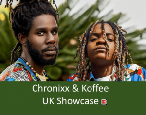 Chronixx & Koffee uk showcase birmingham 2019 tickets