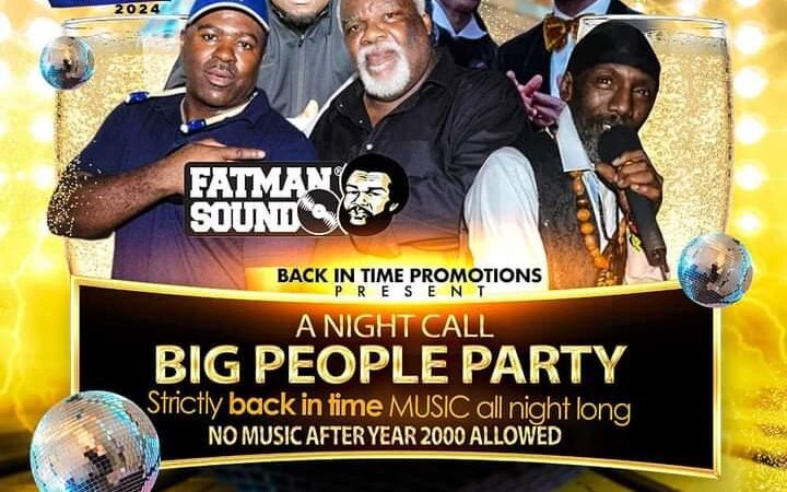 A Night Call Big People Party – Reggae Vibes