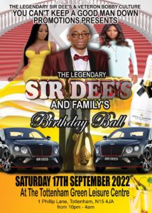 2022 Sir Dees Birthday Ball You Can't Keep A Good Man Down