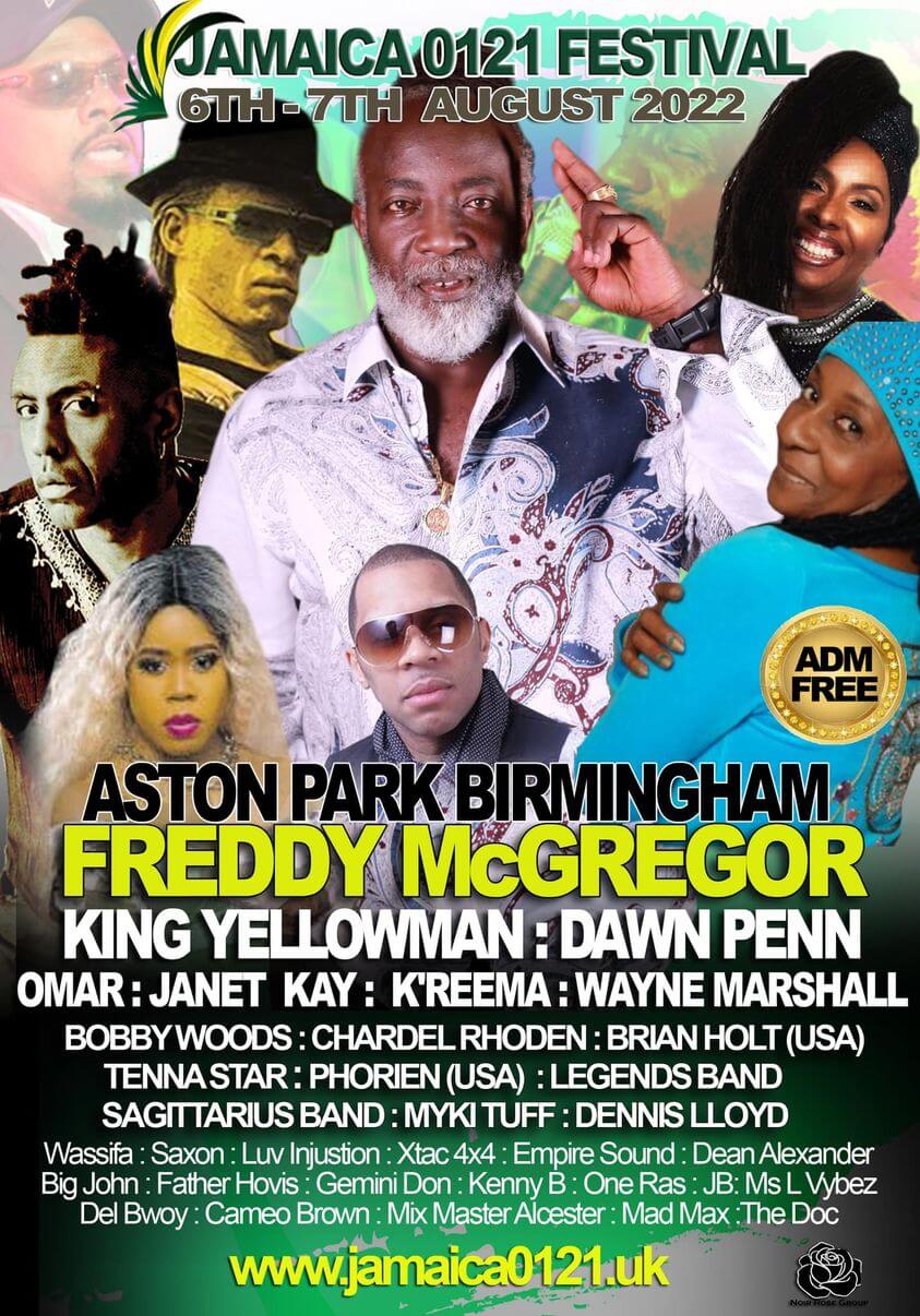 Jamaica 0121 Festival 2022 Birmingham Aston Park BlackCentral 